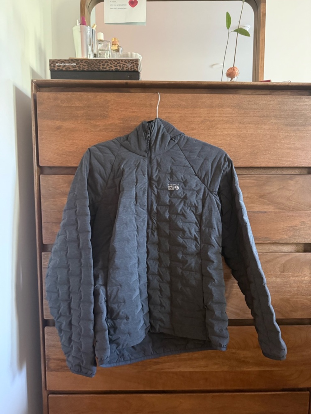 Mountain Hardwear Women's Jacket - Heather Charcoal Gray